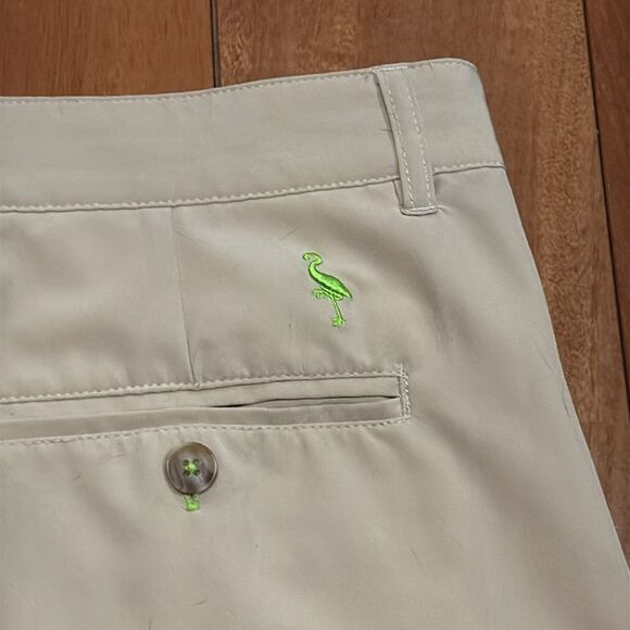 TailorByrd Men’s Performance Tan Golf Casual Shorts Size 32 - Picture 3 of 8